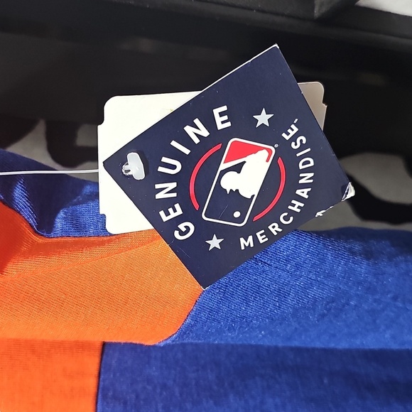New York Mets Blue and Orange Tank Top XS NWT Genuine Merchandise - Picture 6 of 8